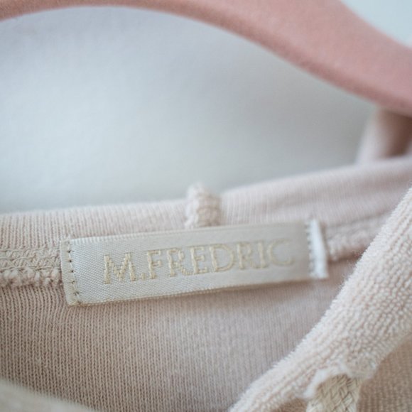 Terry Cloth Pullover Sweater Tee - Picture 2 of 3